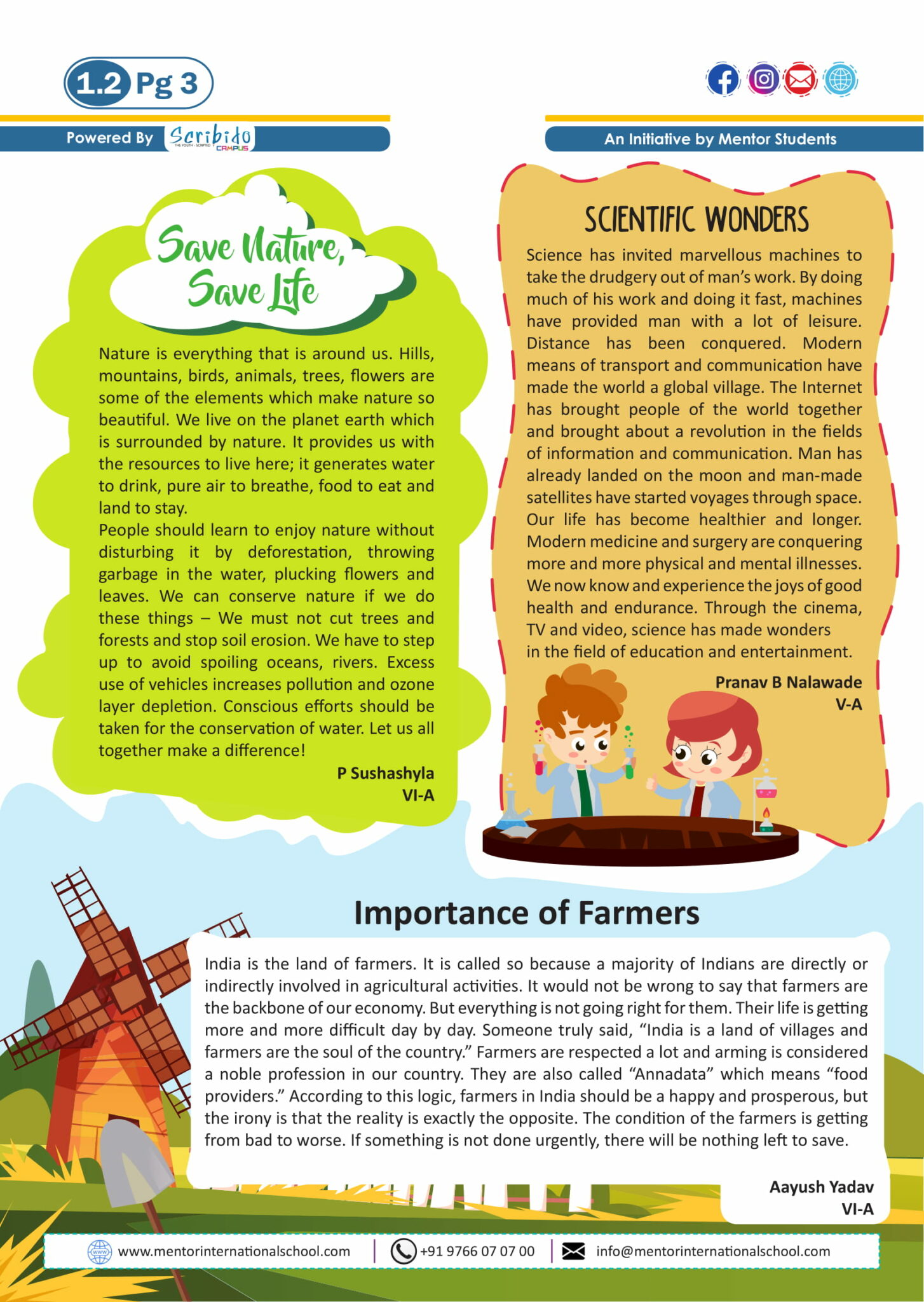 mentor international school planner