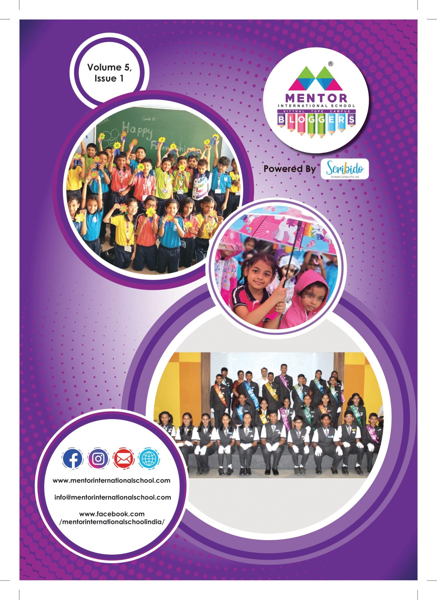 international school pamphlet